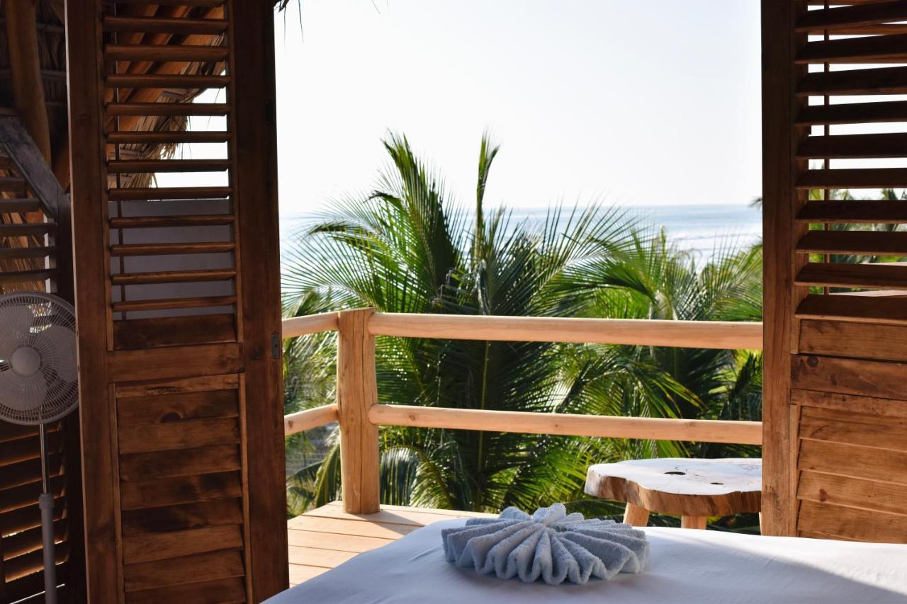 Casa Chula, Cabanas Frente Al Mar Tlachicón Exterior foto