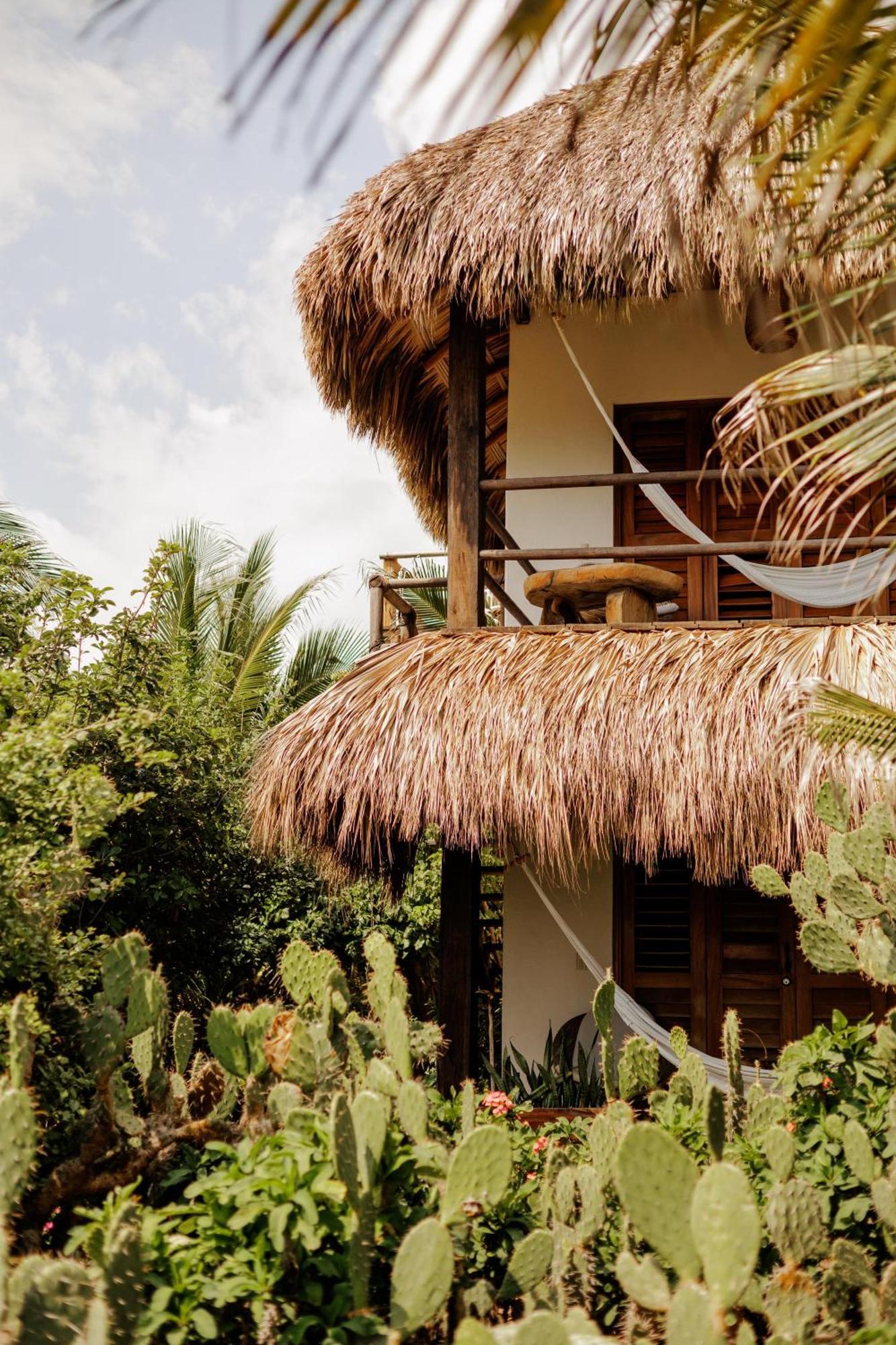 Casa Chula, Cabanas Frente Al Mar Tlachicón Exterior foto