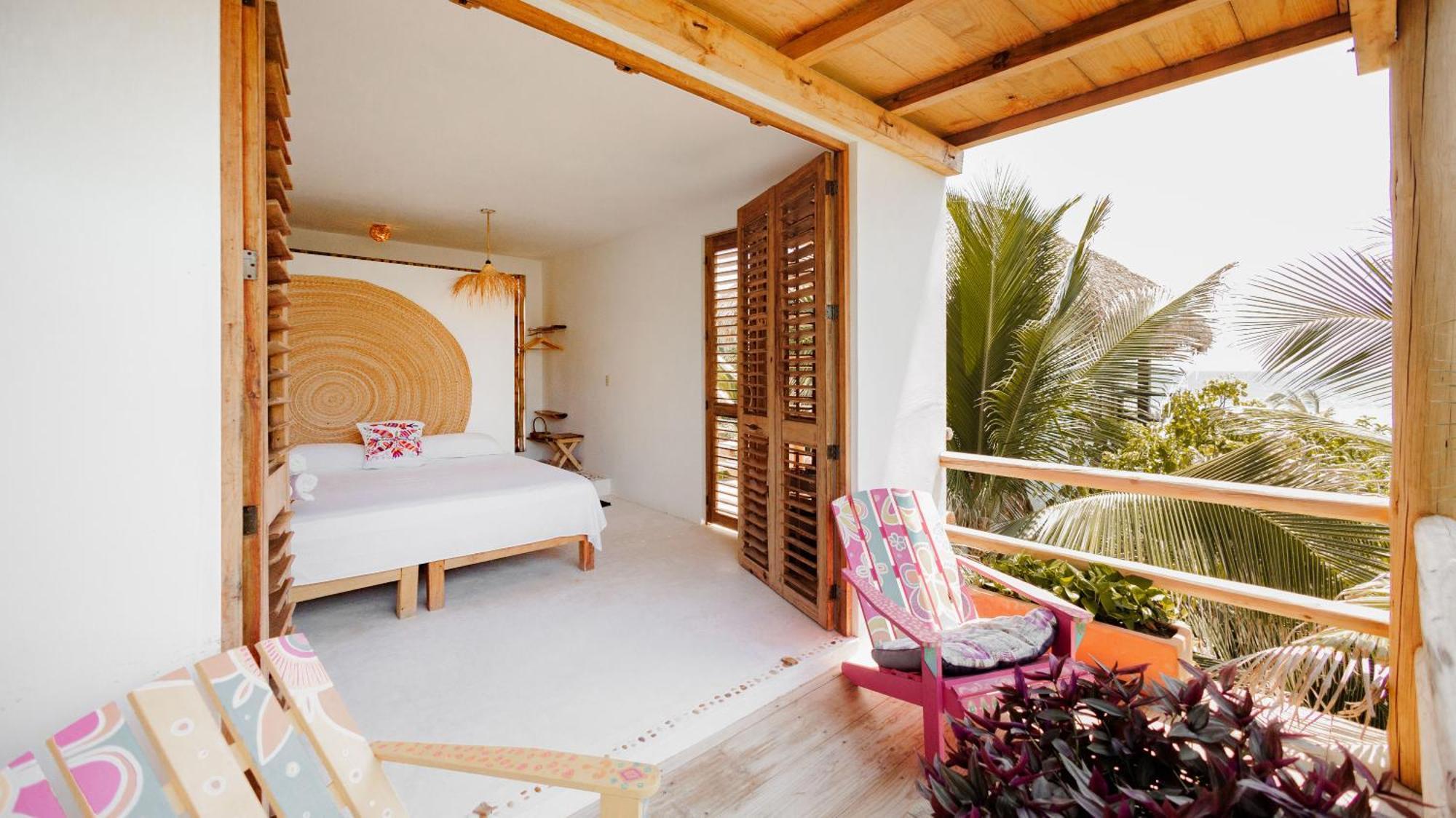 Casa Chula, Cabanas Frente Al Mar Tlachicón Exterior foto
